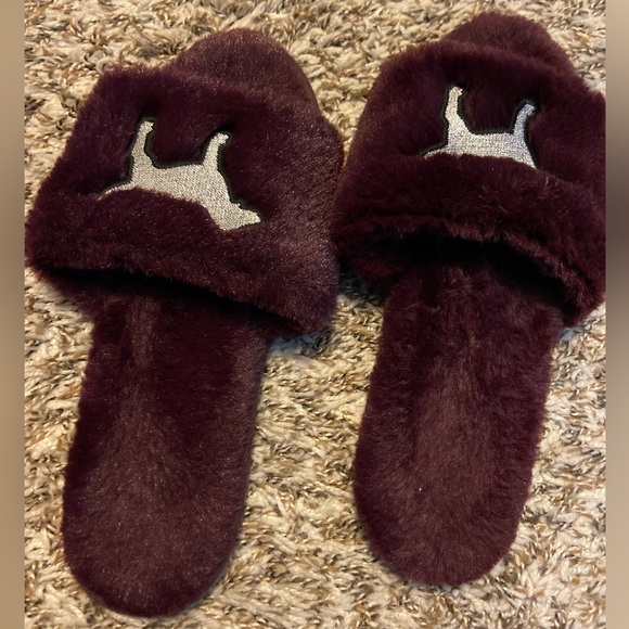VINTAGE Victoria’s Secret PINK Slippers- medium - Picture 6 of 7